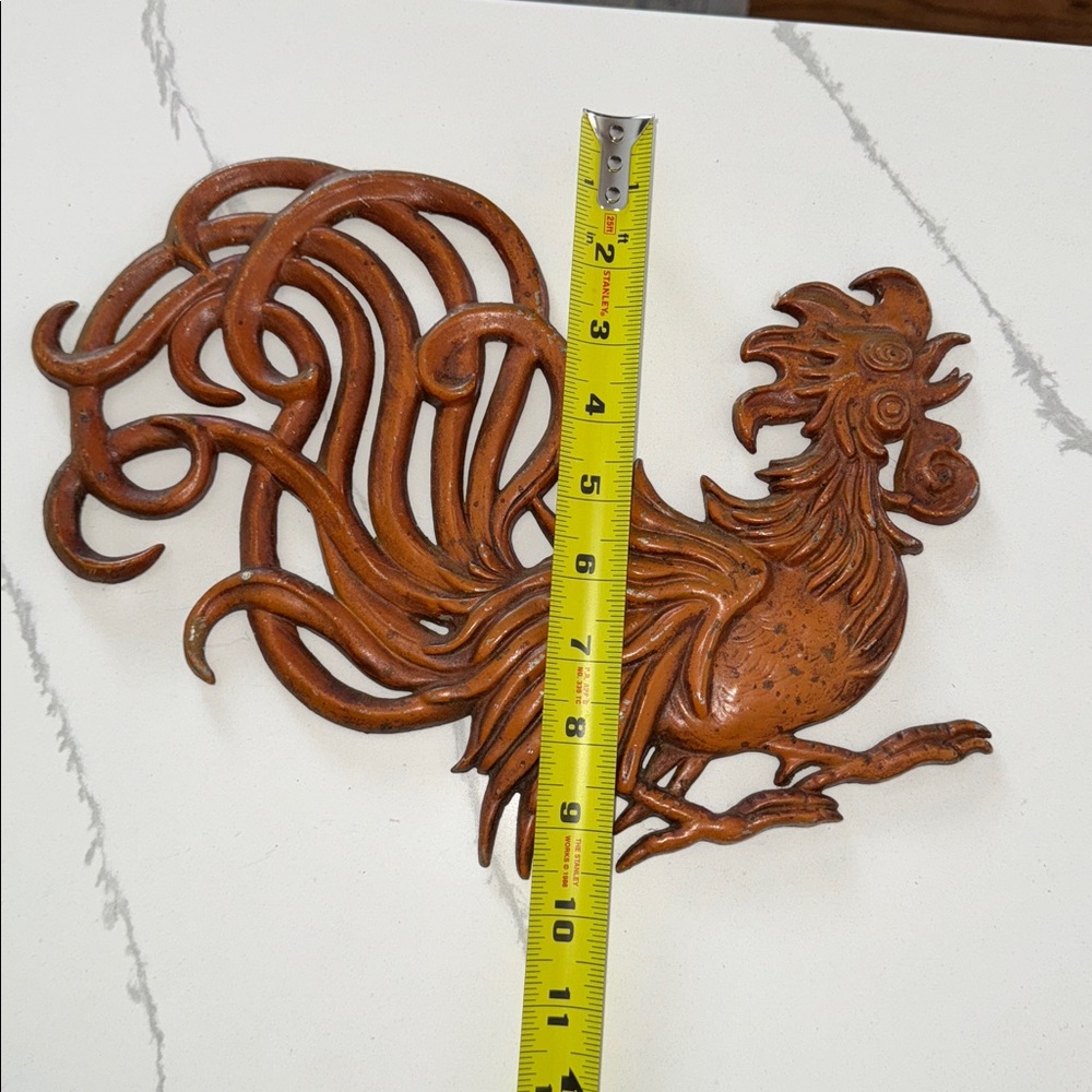 Mid Century Metal Rooster - Picture 5 of 7